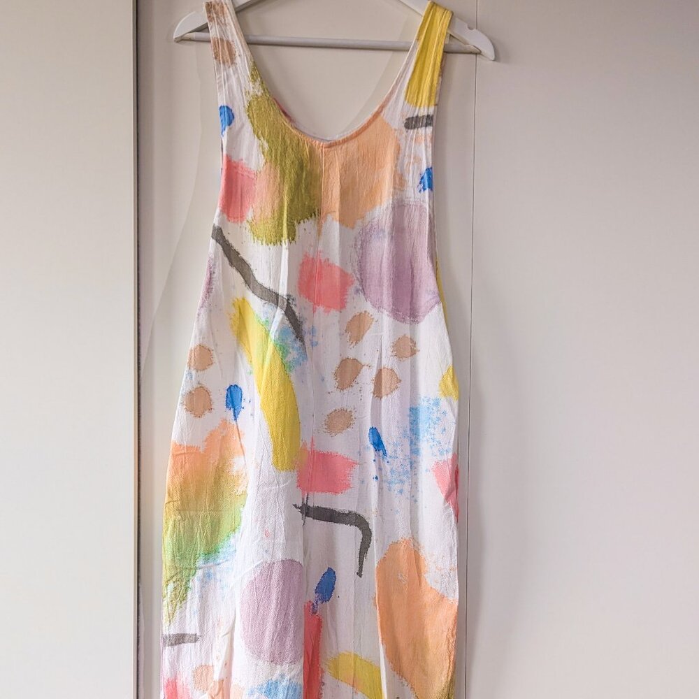 State the Label Painted Jumpsuit